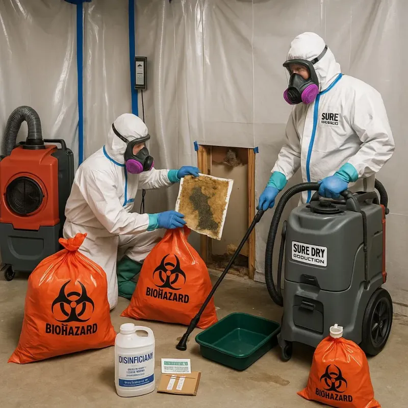 Contaminated Water Handling Protocols process in Beattystown, NJ