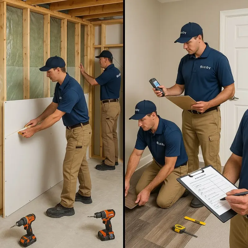 Repairs and Reconstruction process in Beattystown, NJ